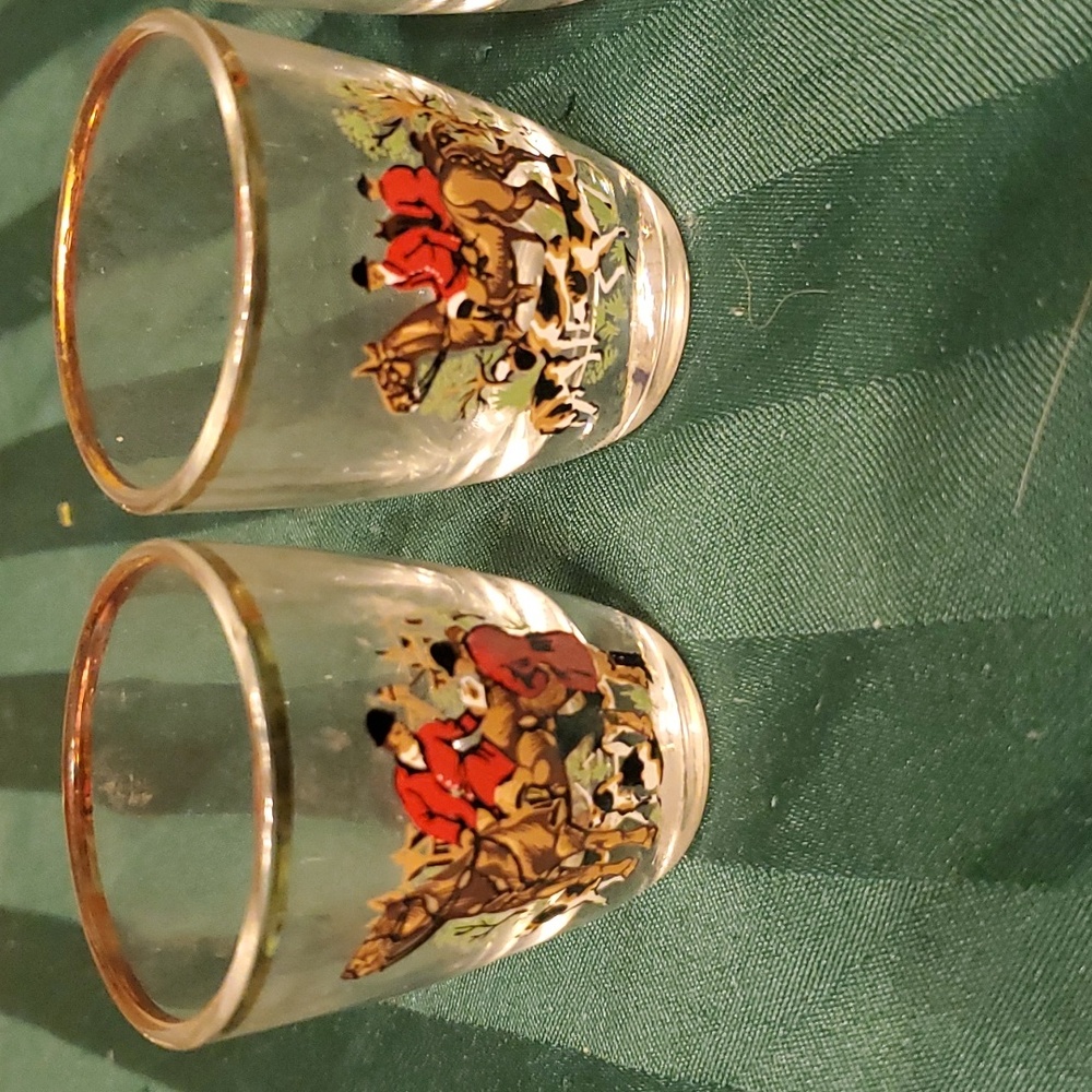 France Reims Vintage shot glasses